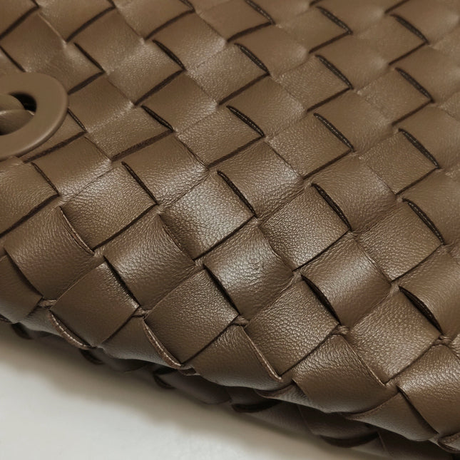 Bottega Veneta Andiamo Large Chocolate Brown Handbag