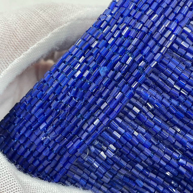 Sold FENDI Baguette Royal Blue beads Vintage