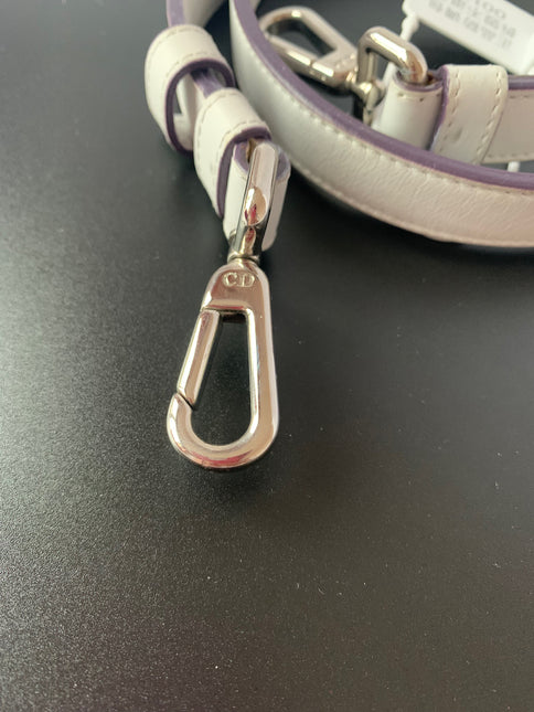 Sold Lady Dior Small My Abcdior White Ecru Lambskin Cannage Leather