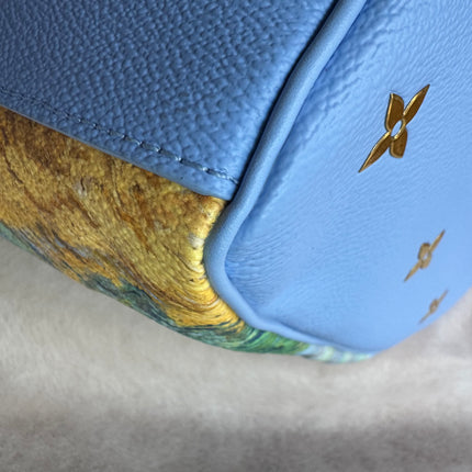 Louis Vuitton x Jeff Koons Speedy 30 Van Gogh Top Handle Bag