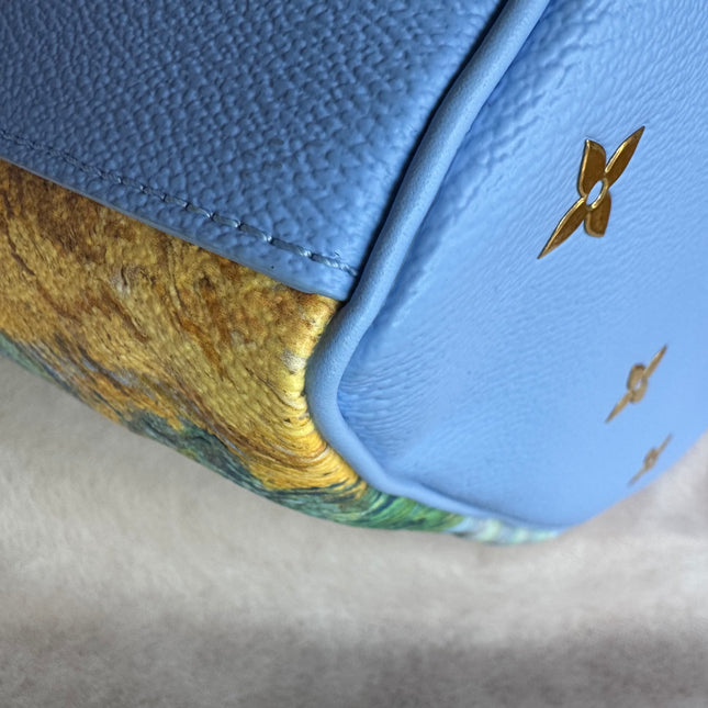 Louis Vuitton x Jeff Koons Speedy 30 Van Gogh Top Handle Bag