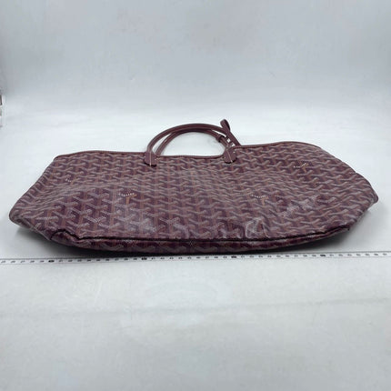 Sold Goyard Saint Louis PM Tote Medium Burgundy