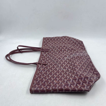 Sold Goyard Saint Louis PM Tote Medium Burgundy