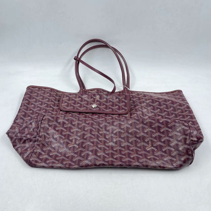 Goyard Saint Louis PM Tote Medium Burgundy