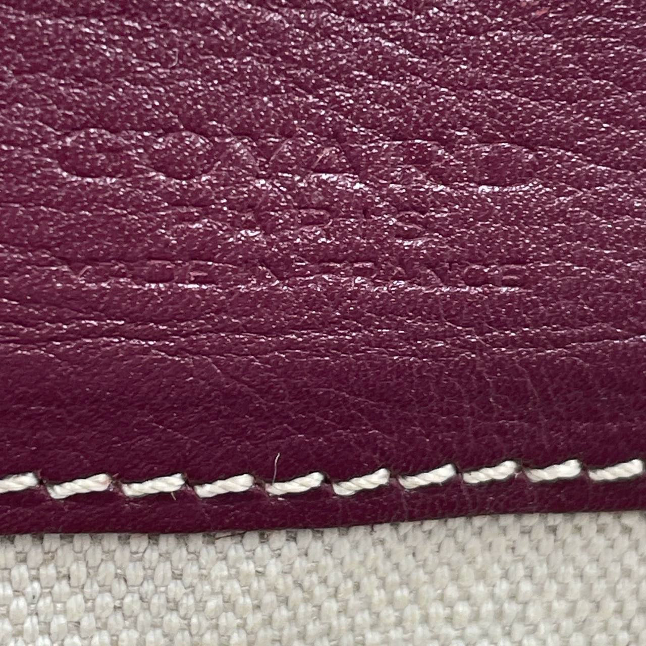 Goyard Saint Louis PM Tote Medium Burgundy