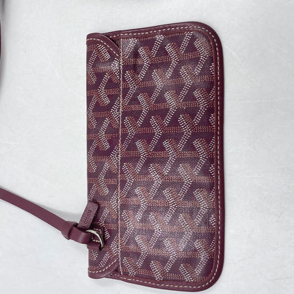 Sold Goyard Saint Louis PM Tote Medium Burgundy