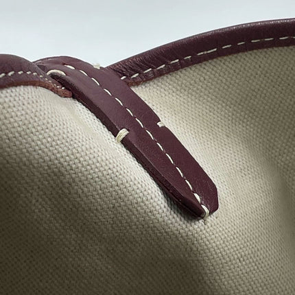 Sold Goyard Saint Louis PM Tote Medium Burgundy