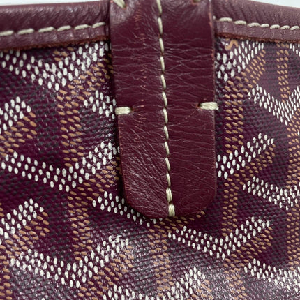 Sold Goyard Saint Louis PM Tote Medium Burgundy