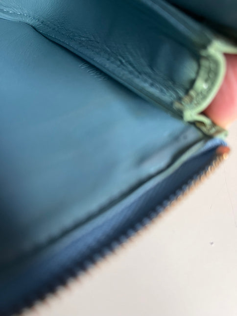 Sold Louis Vuitton Lexington Clutch Patent Leather Mint Green Medium