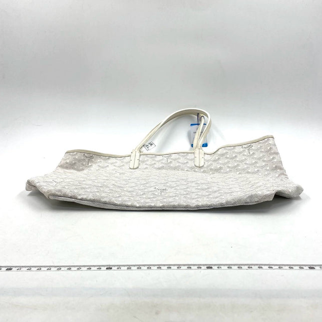 Sold Goyard Saint Louis PM Tote Medium White