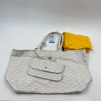 Sold Goyard Saint Louis PM Tote Medium White