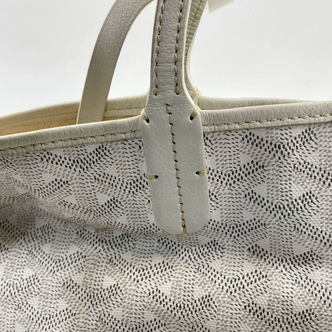 Sold Goyard Saint Louis PM Tote Medium White