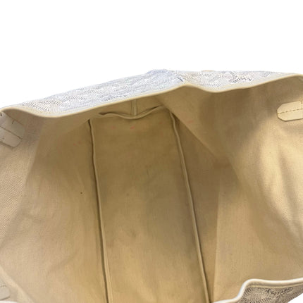 Sold Goyard Saint Louis PM Tote Medium White