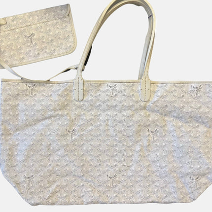 Goyard Saint Louis PM Tote Medium White