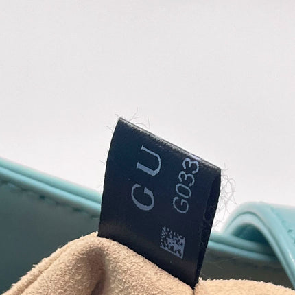 Sold Gucci Jackie 1961 Blue Small Shoulder Bag with Adjustable Strap