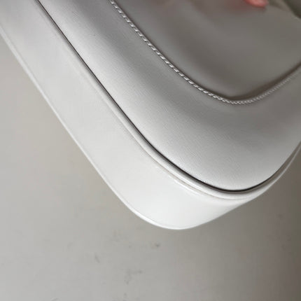 Sold Gucci Jackie 1961 White Leather Bag with Adjustable Strap Size Small