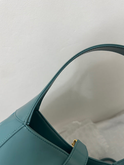 Sold Gucci Jackie 1961 Blue Small Shoulder Bag with Adjustable Strap