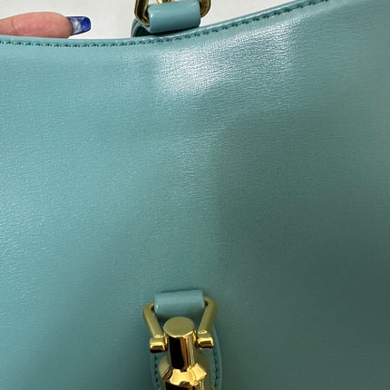 Sold Gucci Jackie 1961 Blue Small Shoulder Bag with Adjustable Strap