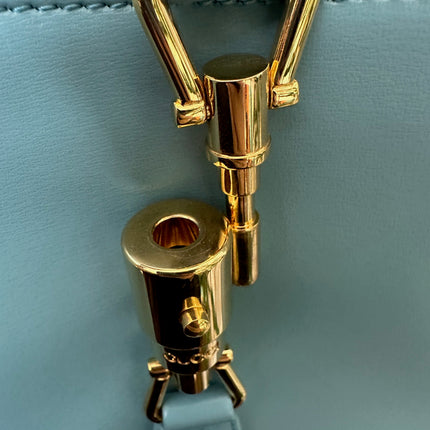 Sold Gucci Jackie 1961 Blue Small Shoulder Bag with Adjustable Strap