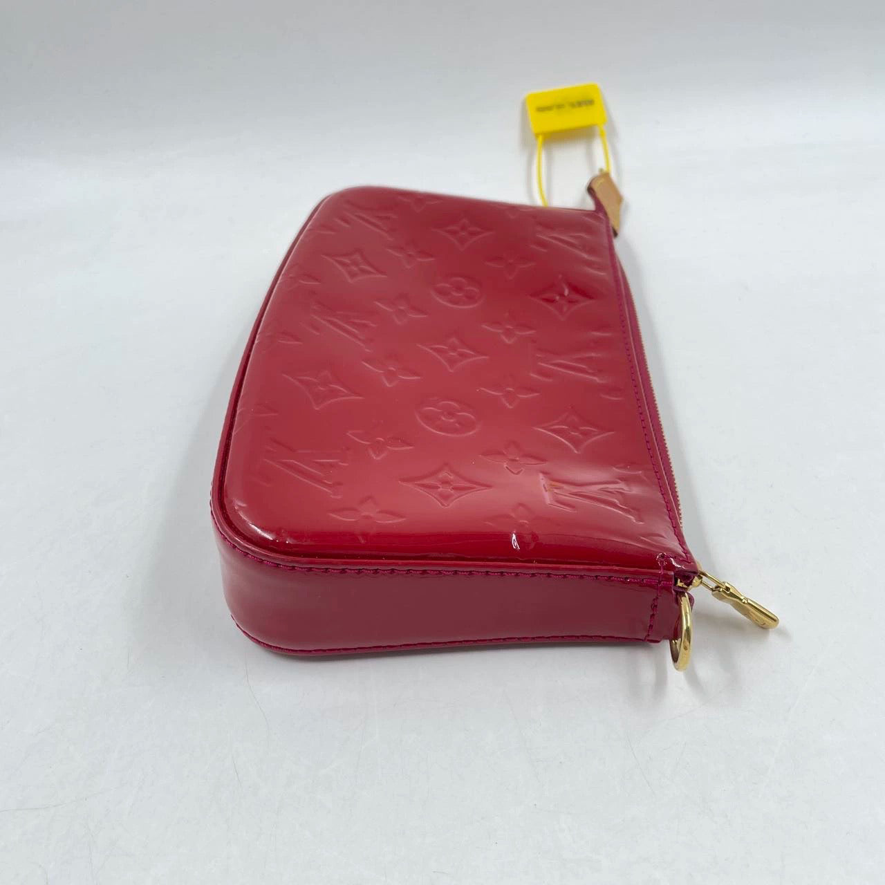 Louis Vuitton Pochette Accessoire Patent Leather Red Medium