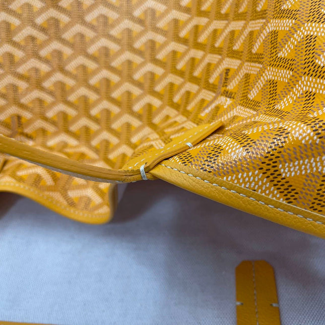 Sold Goyard Saint Louis Tote GM Yellow