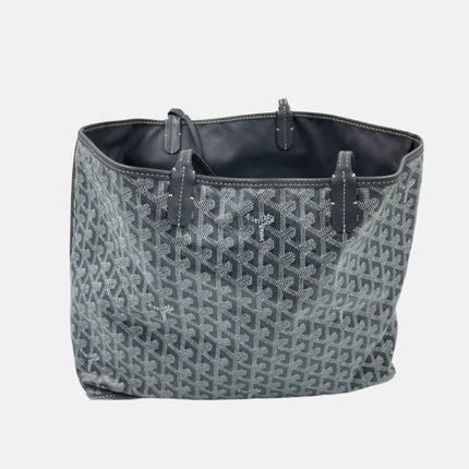 Goyard Anjou PM Medium Tote Grey Reversible leather lining