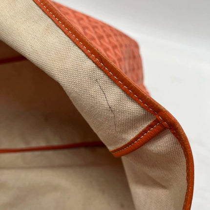 Sold Goyard Saint Louis GM Large Tote Orange