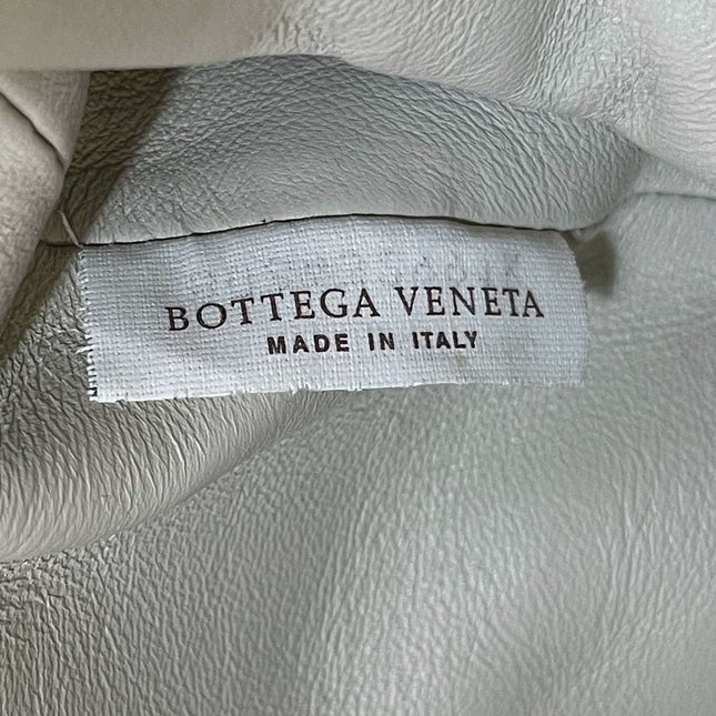Sold Bottega Veneta Pouch Gold Leather