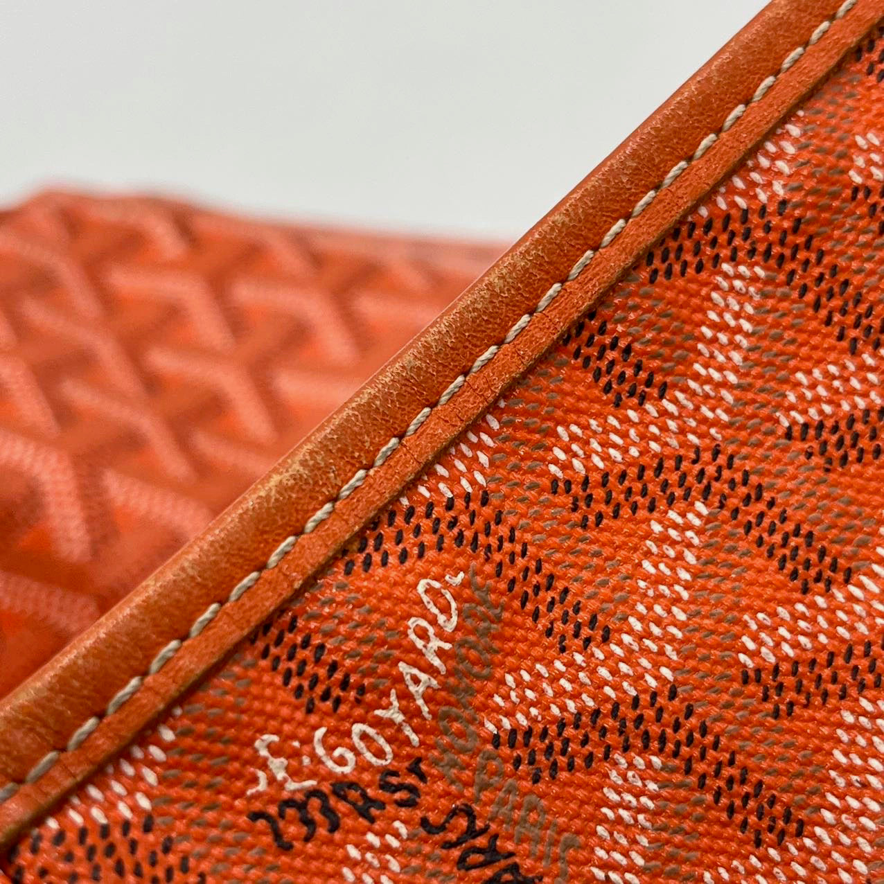 Goyard Saint Louis GM Large Tote Orange