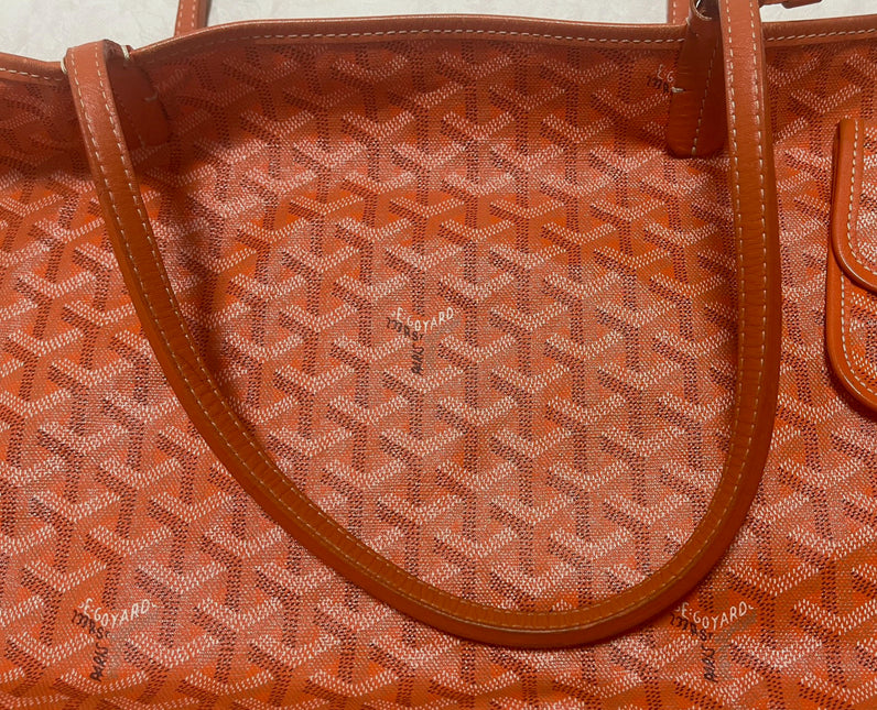 Sold Goyard Saint Louis GM Large Tote Orange