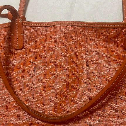 Sold Goyard Saint Louis GM Large Tote Orange