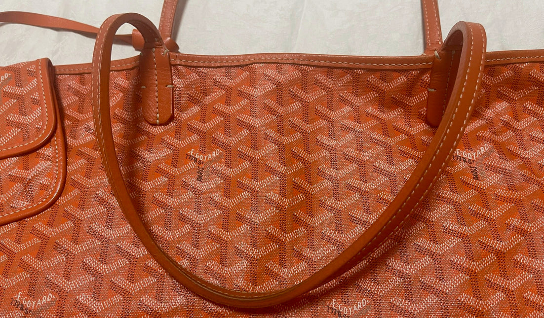 Sold Goyard Saint Louis GM Large Tote Orange
