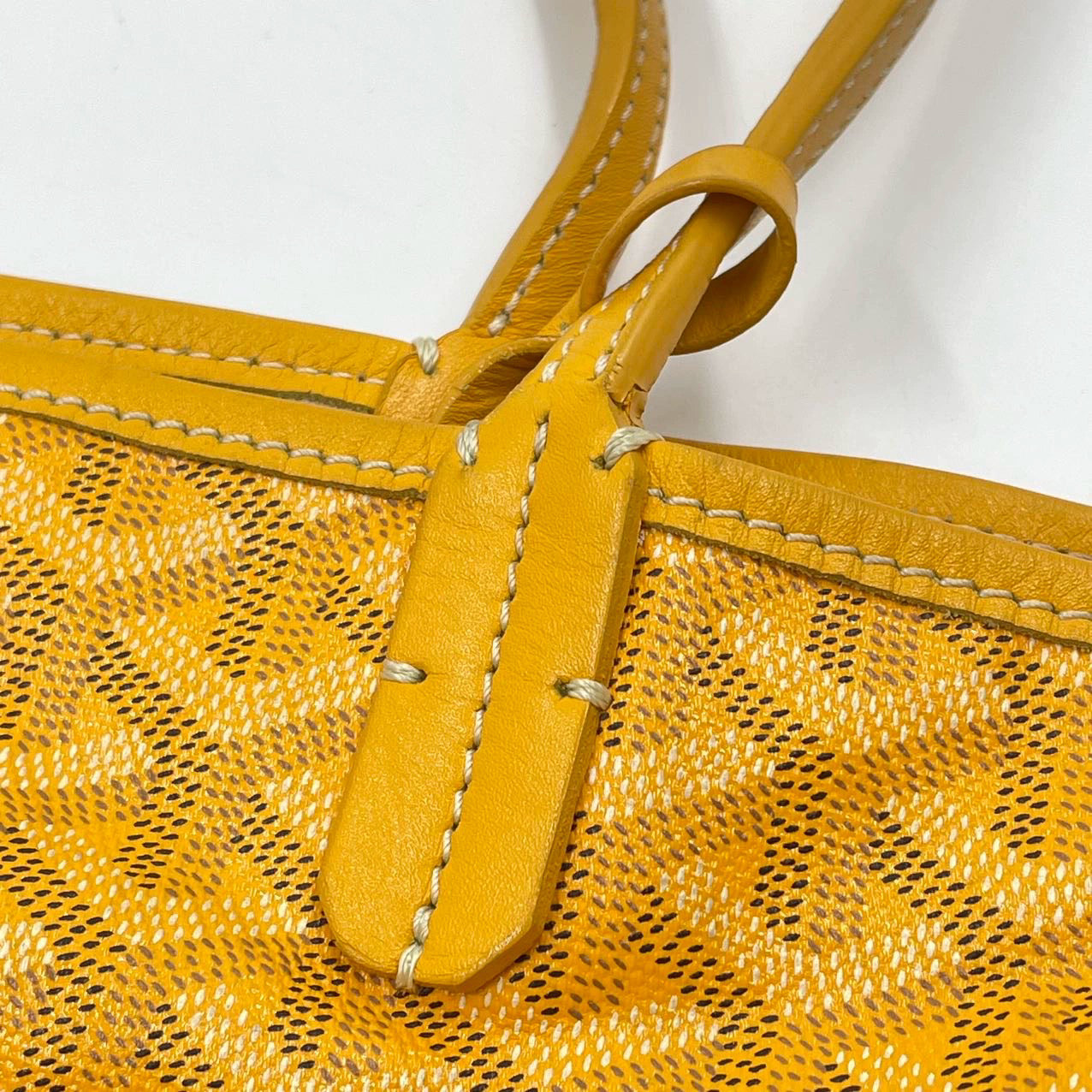 Goyard Saint Louis GM Large Tote Yellow