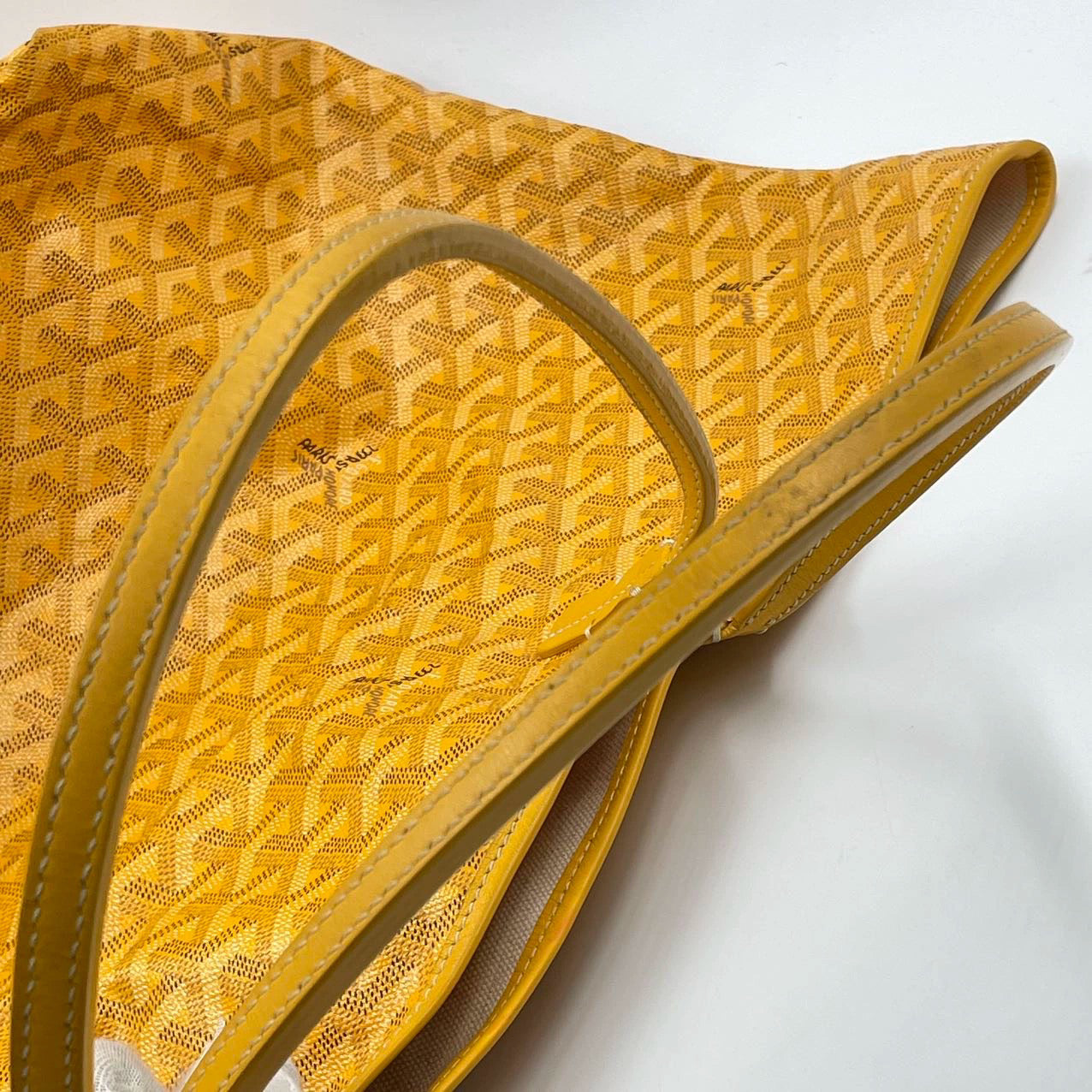 Goyard Saint Louis GM Large Tote Yellow