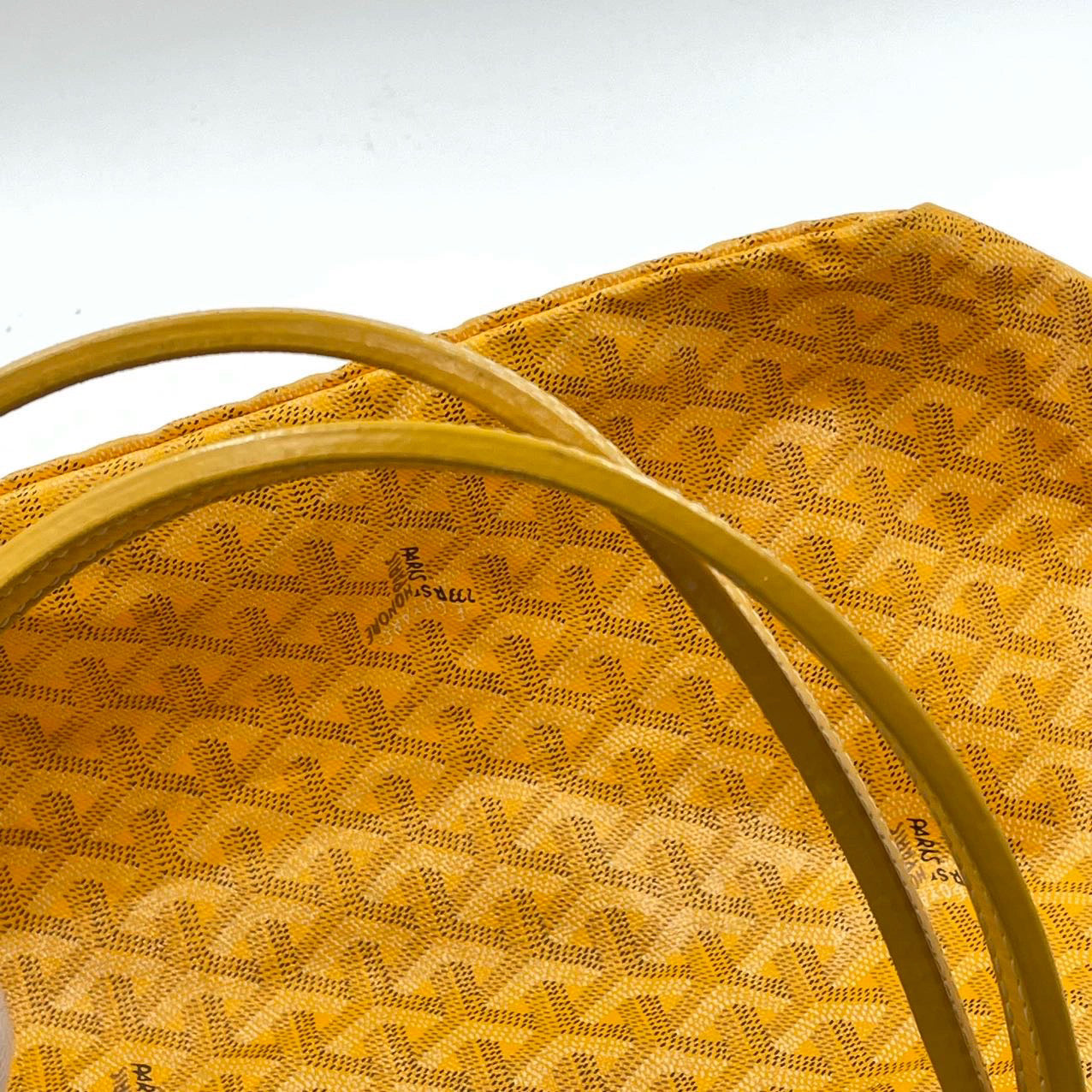 Goyard Saint Louis GM Large Tote Yellow