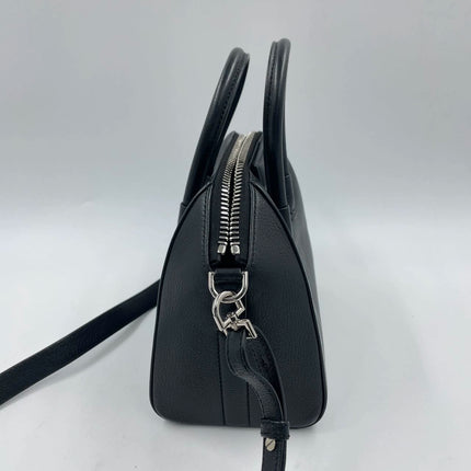 Sold Givenchy Antigona Mini Black Calf Leather Top Handle bag with Strap