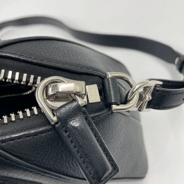 Sold Givenchy Antigona Mini Black Calf Leather Top Handle bag with Strap
