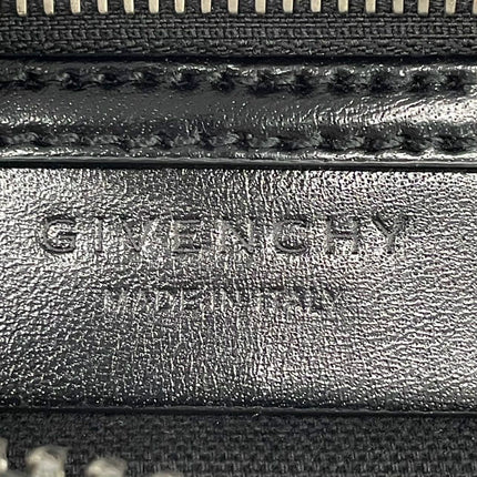 Sold Givenchy Antigona Mini Black Shiny Box Leather Top Handle bag with Strap