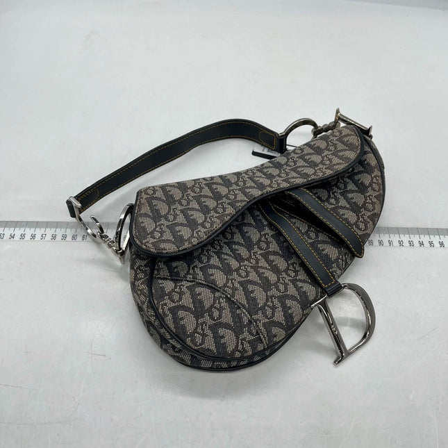 Sold Dior Saddle Vintage Black Oblique