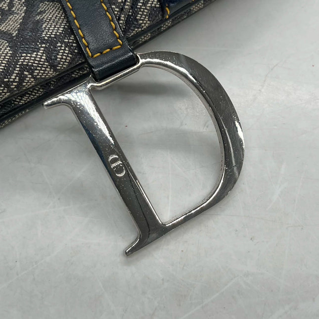 Sold Dior Saddle Vintage Black Oblique