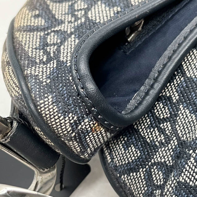 Sold Dior Saddle Vintage Black Oblique