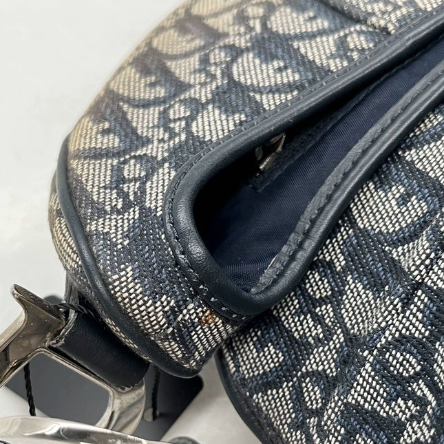 Sold Dior Saddle Vintage Black Oblique