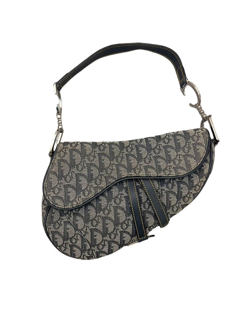 Sold Dior Saddle Vintage Black Oblique