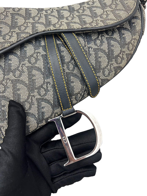 Sold Dior Saddle Vintage Black Oblique
