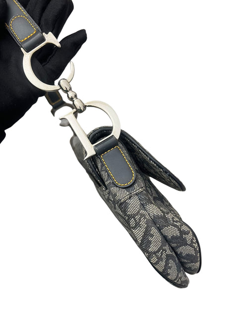 Sold Dior Saddle Vintage Black Oblique