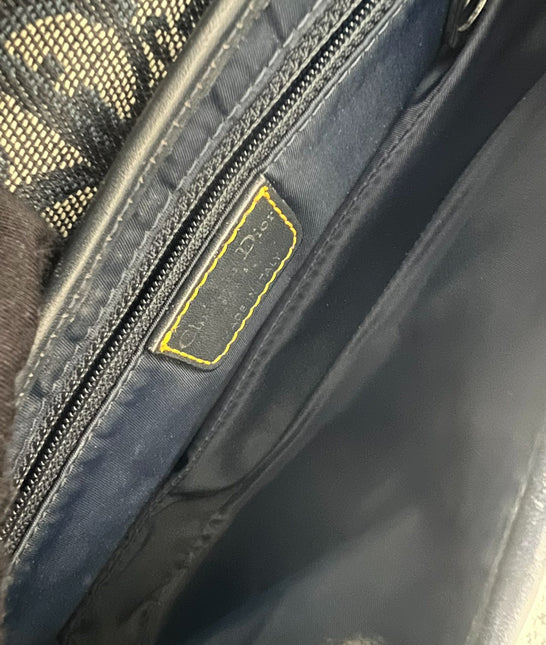 Sold Dior Saddle Vintage Black Oblique