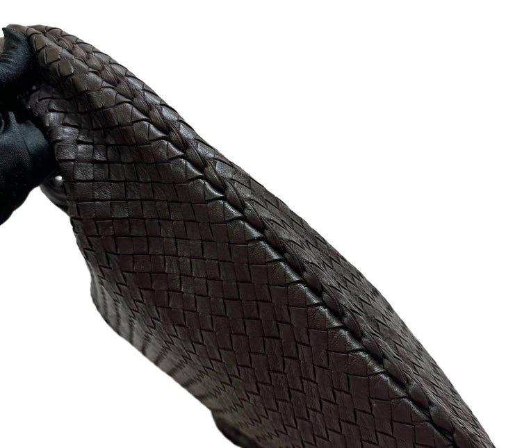 Sold Bottega Veneta Hobo Bag Large Chocolate Brown Lambskin leather 51cm