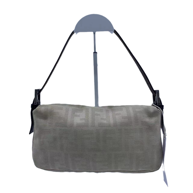 Sold Fendi Baguette Beige Zucca Print Shoulder bag