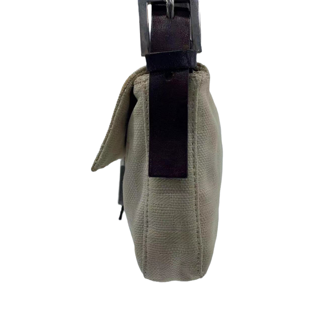 Sold Fendi Baguette Beige Zucca Print Shoulder bag