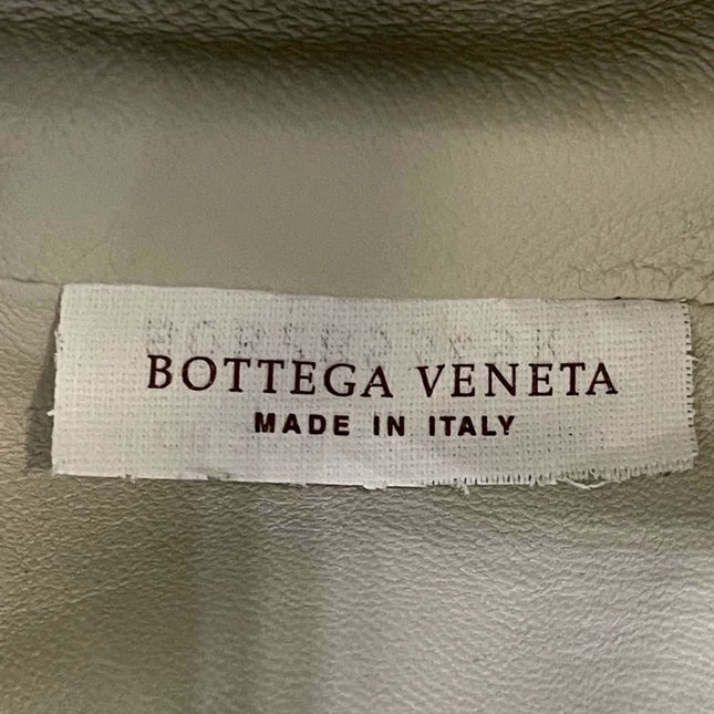 Sold Bottega Veneta Pouch Large Gold Lambskin Leather